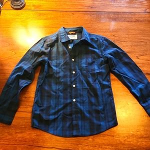 Boys L Urban Pipeline plaid button up